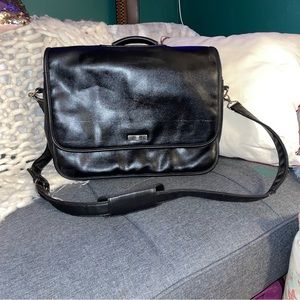 Nine West Leather Messenger Bag